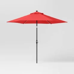 9'x9' Market Solar Patio Umbrella - Black Pole - Threshold™ 13 9'x9' Market Solar Patio Umbrella - Black Pole - Threshold™ -Home Decor Store GUEST ba85e5df 6421 46b1 bdf3 9dbaa9526283