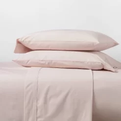 300 Thread Count Organic Cotton Solid Sheet Set - Threshold