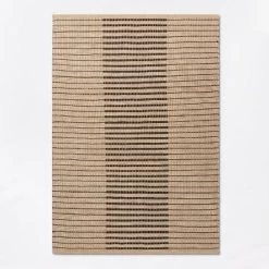 Reseda Hand Woven Striped Jute Cotton Area Rug Black - Threshold™ Designed With Studio McGee 8 Reseda Hand Woven Striped Jute Cotton Area Rug Black - Threshold™ Designed With Studio McGee -Home Decor Store GUEST bab4021c 8da6 4f4a abf7 8e6265c835f9