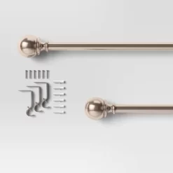 Ball Double Curtain Rod - Threshold™ 4 Ball Double Curtain Rod - Threshold™ -Home Decor Store GUEST bc637dbd 6694 48d7 877e 44601a26f7d4