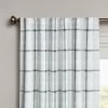 1pc Blackout Window Curtain Panel Gray - Threshold™