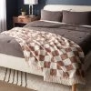 60"x80" Woven Cotton Checkered Bed Throw - Threshold™
