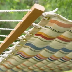 13' Pillowtop Outdoor Fabric Hammock With Spreader Bar Terracotta Pink - Threshold™ 5 13' Pillowtop Outdoor Fabric Hammock With Spreader Bar Terracotta Pink - Threshold™ -Home Decor Store GUEST c4063e24 05a0 4999 891a 855cd3d9b6e7