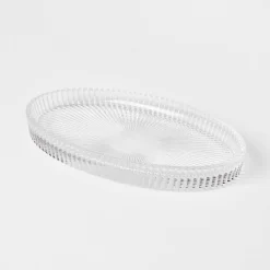 Ribbed Glass Vanity Tray Clear - Threshold™ 5 Ribbed Glass Vanity Tray Clear - Threshold™ -Home Decor Store GUEST c41d299b ebbf 4143 9bef 22cc93c01e95