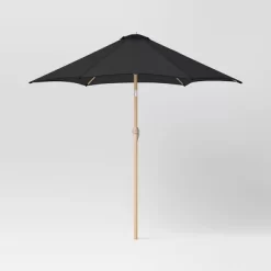 9'x9' Market Patio Umbrella - Light Wood Pole - Threshold™ -Home Decor Store GUEST c4c0bbb8 c405 41bf b52a c8a0a08399af