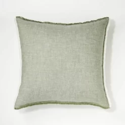 Oversized Reversible Linen Square Throw Pillow With Frayed Edges - Threshold™ Designed With Studio McGee -Home Decor Store GUEST c59c1768 fd6d 4d82 b66e 9c30a01bb949