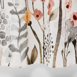 Floral Wave Shower Curtain White - Threshold™ -Home Decor Store GUEST c87586e6 12cc 4e03 b887 89a09fcaa942