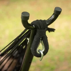 10" Fringe Outdoor Fabric Hammock Black - Threshold™ -Home Decor Store GUEST c8a01de8 7dc6 47de 9dfa a9fc03c6a3c7