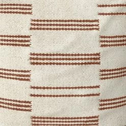 Palmette Wool Kilim Style Pouf With Removable Fill Cream With Rust Stripe - Threshold™ 5 Palmette Wool Kilim Style Pouf With Removable Fill Cream With Rust Stripe - Threshold™ -Home Decor Store GUEST d19b3605 25f9 43d2 810e b79ce5dc5580