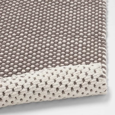 20"x32" Reversible Dot Bath Rug - Threshold™ 3 20"x32" Reversible Dot Bath Rug - Threshold™ - Image 3