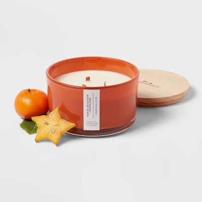 Island Starfruit And Nectarine Candle Orange - Threshold™ 2 Island Starfruit And Nectarine Candle Orange - Threshold™ - Image 2