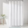 Dyed Clipped Diamond Shower Curtain White - Threshold™