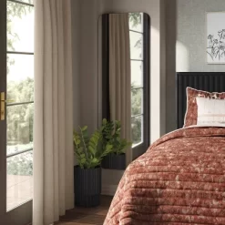 20" X 60" Infinity Full Length Mirror Black - Threshold™