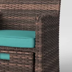 Halsted 5pc Wicker Small Space Patio Furniture Set - Threshold™ -Home Decor Store GUEST e2b412f3 c641 4b15 8e06 88929b6378f8