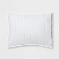 Reversible Cotton Stripe Quilt Sham - Threshold™ 5 Reversible Cotton Stripe Quilt Sham - Threshold™ -Home Decor Store GUEST e4cf0cec a450 4cc1 91b4 45e3f6a809e4