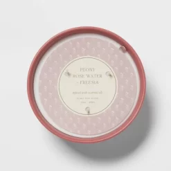 13oz Footed Textured Ceramic Dish With Dustcover Peony Rose Water & Freesia Pink - Threshold™ 5 13oz Footed Textured Ceramic Dish With Dustcover Peony Rose Water & Freesia Pink - Threshold™ -Home Decor Store GUEST eb87a0a5 6a53 40c2 940e 8e0616399c3d