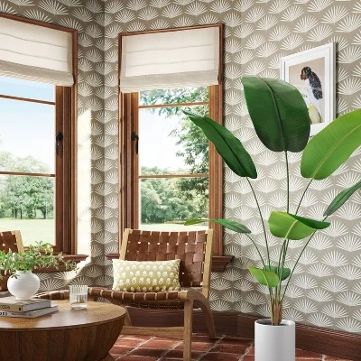 Artificial Banana Leaf Tree In Pot - Threshold™ 1 Artificial Banana Leaf Tree In Pot - Threshold™