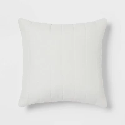 8pc Tufted Broken Stripe Comforter Bedding Set White - Threshold™ 7 8pc Tufted Broken Stripe Comforter Bedding Set White - Threshold™ - Image 7