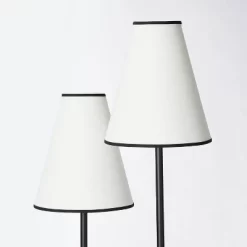 2-Head Floor Lamp With Trimmed Shade Black (Includes LED Light Bulb) - Threshold™ Designed With Studio McGee -Home Decor Store GUEST f035995d f7b3 4db1 a0dd 1617e77b28a8