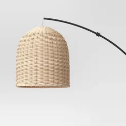 Addison Arc Floor Lamp With Natural Rattan Shade - Threshold™ 7 Addison Arc Floor Lamp With Natural Rattan Shade - Threshold™ -Home Decor Store GUEST f0a65e9b 915e 44cf b86d b7a12da8e8a2