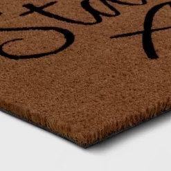 1'6"x2'6" Stay Awhile Coir Doormat Natural - Threshold™ 4 1'6"x2'6" Stay Awhile Coir Doormat Natural - Threshold™ -Home Decor Store GUEST f3ad9bed 656a 4567 9461 0ac27b486e58