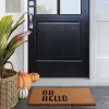 1'6"x2'6" Oh Hello Doormat Natural - Threshold™