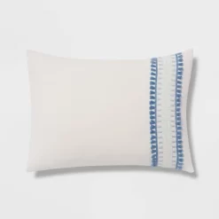 12pc Embroidered Fringe Stripe With Tassels Comforter & Sheet Bedding Set - Threshold™ -Home Decor Store GUEST f444f6d2 0d0a 4207 b98a 71b4b6861496