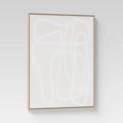 (Set Of 2) 24" X 30" Line Drawing Wall Canvases Gray/White - Threshold™ -Home Decor Store GUEST f4700fef 07ff 477f b4f6 94f1f5ce7ae7